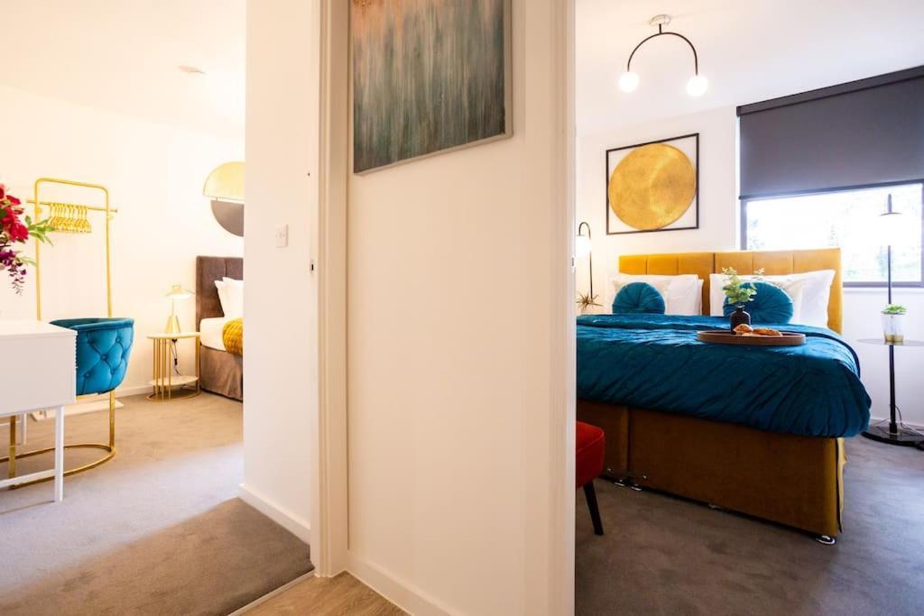 Waterside 2 Bed Apartment Taunton & Free Off Road Parking & Wifi Exterior foto